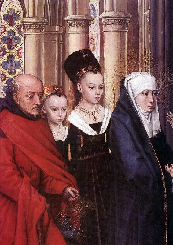 MEMLING, Hans The Presentation in the Temple (detail sg oil painting picture